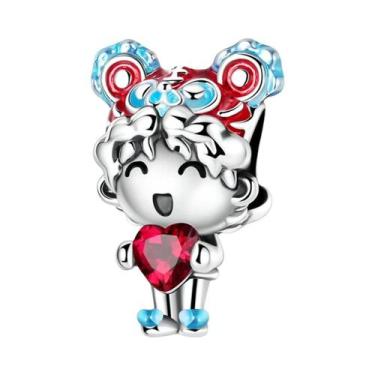 Imagem de Pingentes De Prata Para Casais, Meninos E Meninas, Com Zircônias, Para