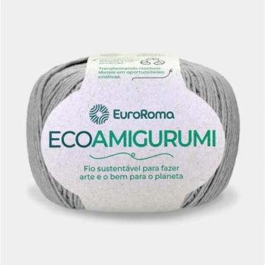 Imagem de Linha EcoAmigurumi 254 m - EuroRoma, 270 Cinza