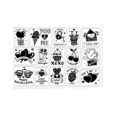 Imagem de Carimbo De Silicone Transparente Gato Preto Para Scrapbooking DIY, Cri