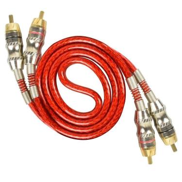 Imagem de Cabo De Audio Evus C-094 P2 Macho Para 2 Rca Femea Em Y 15cm