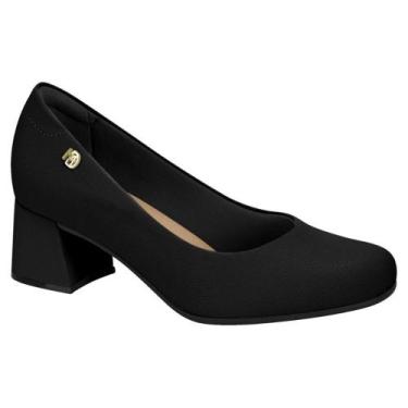 Imagem de Sapato Feminino Salto Bloco Preto Modare 7373.100, 37