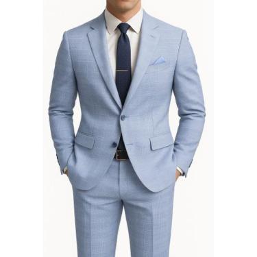 Imagem de Terno Masculino Principe Gales Alto Padrão - Fressart, Serenity xadrez