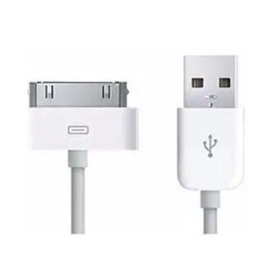 Imagem de Cabo Carregador Usb 30 Pinos P/ iPhone 4 4s  iPod Celular - A.R Varied