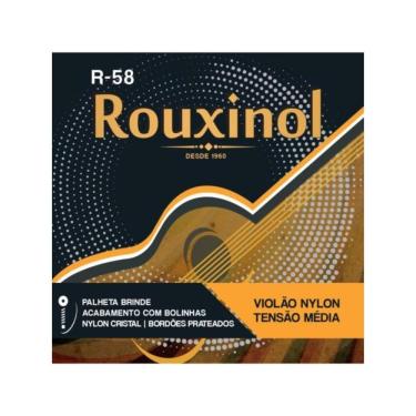 Imagem de Encordoamento Para Violão 028 Nylon R58 Rouxinol