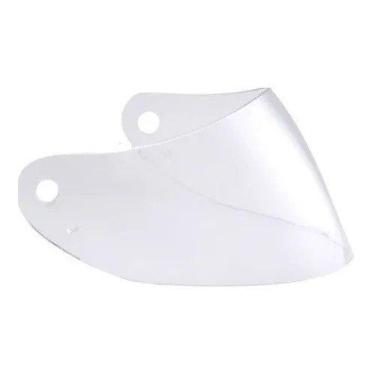 Imagem de Viseira Capacete Vaz V-10 / V-100 Antigo sem Botão - PRO TORK, CRISTAL