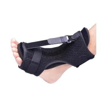 Imagem de Órtese Noturna Ajustável Unissex Para Fascite Plantar E Alívio Da Dor 