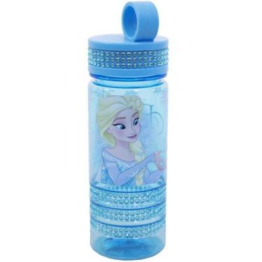 Imagem de Garrafa azul elsa frozen 500ml - disney