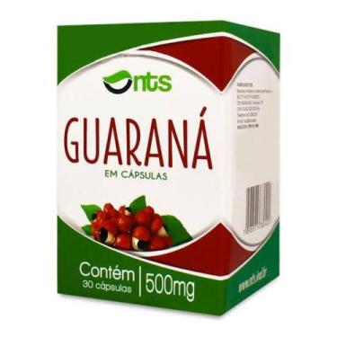 Imagem de Guaraná 500mg Com 30 Cápsulas - NTS