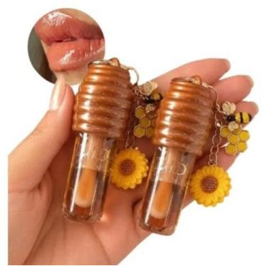 Imagem de Kit 2 Gloss Labial Lipe Honey Hidratação Aroma De Mel