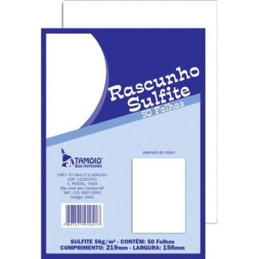Imagem de Bloco para Rascunho Sulfite 1/18 50FLS PCT.C/05 - Tamoio