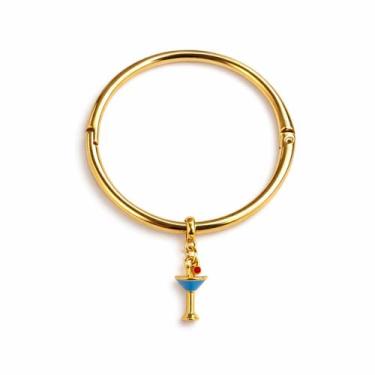 Imagem de Bracelete Berloque de Taça - Banhado em Ouro 18k - Tri Gata