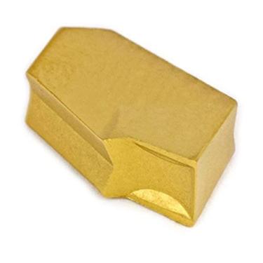 Imagem de HHIP 6024-2008 C6 Grade TiN Coated Carbide Insert, GTN 4.8 Style, 0.187" Width