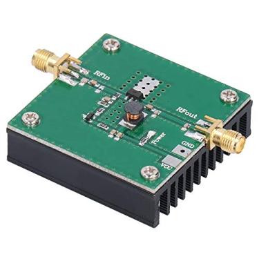 Imagem de Amplificador RF, módulo de amplificador de potência RF 380-450 MHz 5.0 W placa de circuito impresso SMA fêmea conector RF componentes eletrônicos