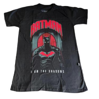 Imagem de Camiseta Tam GG Batman I Am The Shadows Dc Clube Comix 22109