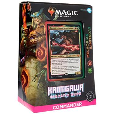 Imagem de Magic: The Gathering - Deck de Commander de Kamigawa: Dinastia Neon Melhorias Liberadas (vermelho e verde)