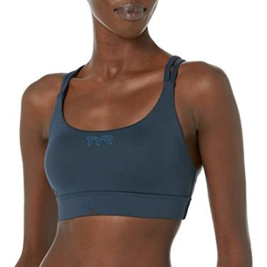 Imagem de TYR Sutiã esportivo feminino com alça dupla