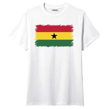 Imagem de Camiseta Bandeira Gana - King Of Print