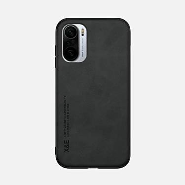Imagem de Kepuch Silklike Capa para Xiaomi 11i/11X Pro,Redmi K40/K40 Pro,Poco F3 - Case Placa de Metal Embutida para Xiaomi 11i/11X Pro,Redmi K40/K40 Pro,Poco F3 - Preto