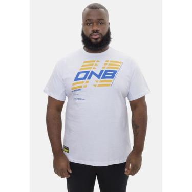 Imagem de Camiseta Onbongo Plus Size Mar Off White