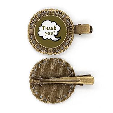 Imagem de Prendedor de cabelo para bate-papo diário Thanks Care grampo de cabelo