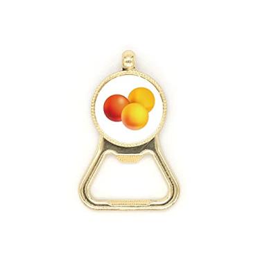 Imagem de Chaveiro de aço inoxidável com padrão de produtos de cuidados com a saúde da pílula laranja
