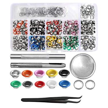 Imagem de Levolpe Kit de Cuidados para Sapatos - Kit Aplicador Manual + 400 Ilhós Coloridos