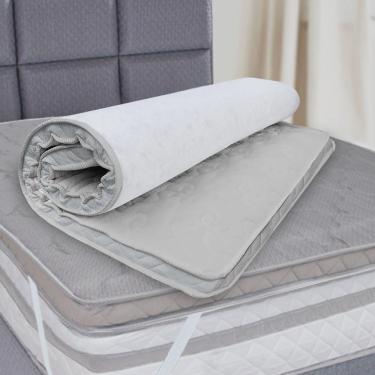 Imagem de Pillow Top Solteiro Espuma D45 Firme 88x188x5cm - BF Colchões