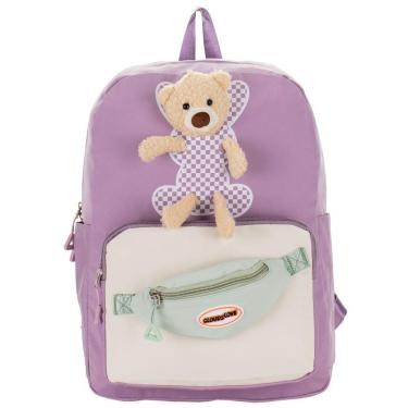 Imagem de Mochila Feminina  Arara Dourada - Ry6679