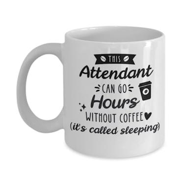 Imagem de Caneca de café de assistente, presente de assistente, presente para atendente, presentes de assistente para amigo, presente de agradecimento de assistente, ideia de presente de aniversário de Natal (325 ml)