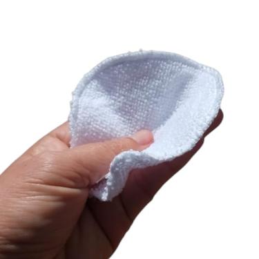 Imagem de Ecopad Demaquilante Removedor de Maquiagem de Microfibra Cor:Branco