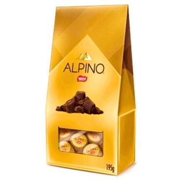Imagem de Chocolate Bombom Alpino Bag Nestlé 195G