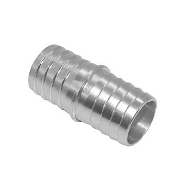 Imagem de ANPTGHT Encaixe de reparo de acoplador de emenda de farpa de mangueira de 1,27 cm, conector adaptador de alumínio, radiador, refrigerante, intercooler de calor, fluido projetado (1 peça)