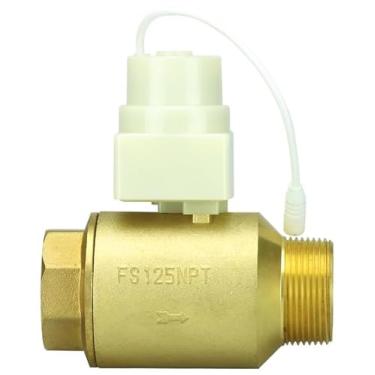 Imagem de FloodStop Válvula motorizada com detector de vazamento do aquecedor de água, 3,5 cm NPT MIP x FIP