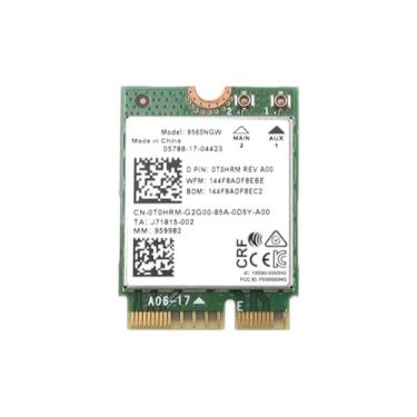 Imagem de 9560NGW Wireless-AC 9560 Dual Band M.2 CNVio 2230 802.11ac WLAN 1.73Gbps Bluetooth 5.1 WiFi Card T0HRM 0T0HRM CN-0T0HRM Compatible Replacement Spare Part for Intel Compatible and Laptop Systems