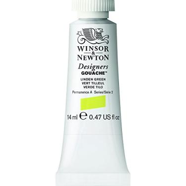 Imagem de Winsor & Newton Gouache Designer, tubo de 14 ml, verde tília