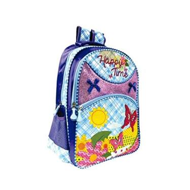 Imagem de Mochila Infantil Feminina - Kit - Borboletas - 487223
