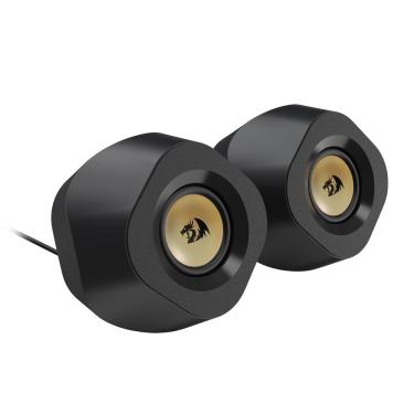 Imagem de Caixa de Som Redragon 2.0 Kaidas USB Bluetooth RGB RMS 5W - Preto