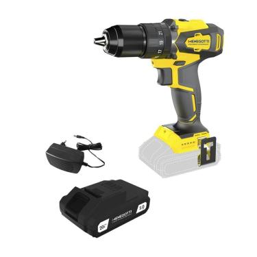 Imagem de Furadeira Parafus 20V Mfi 20 Menegotti + 1 Bateria E Carreg