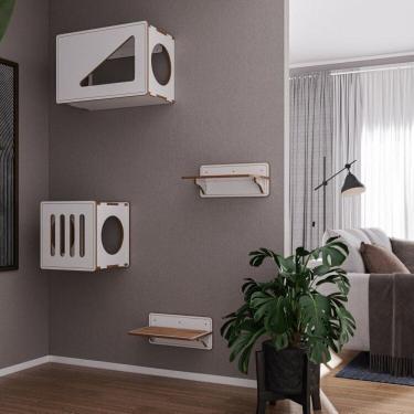 Imagem de Playground Juca para Gatos Grandes Branco