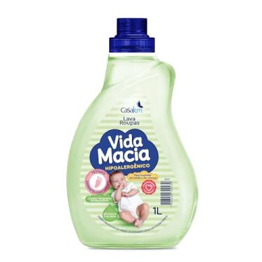 Imagem de Amaciante de Roupa Infantil Bebê Vida Macia Casa Km (1 Litro, Glicerina & Camomila)
