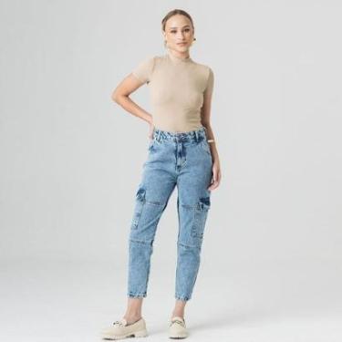 Imagem de Calça Jeans Mom Feminina Disparate-Feminino