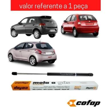 Imagem de Amortecedor Mola A Gás Tampa Traseira - 208 2013 A 2016 / C3 2013 A 20