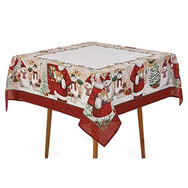Imagem de Toalha de Mesa Quadrada 4 Lugares Vila Especial Karsten