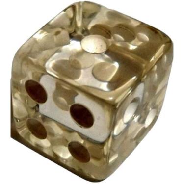 Imagem de Jogo De Dado 26mm (2,6cm) Transparente - EJ Games - Euclides Jordão