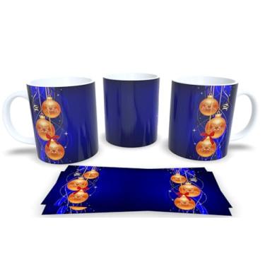 Imagem de Canecas de Porcelana Branca Personalizadas Natal 8 (Mod.160)