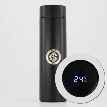 Imagem de Garrafa Térmica Intermacional 400ml Display Preta - DWJ, Único