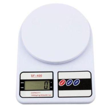 Imagem de Balança Digital de Cozinha 10kg Alta Precisão Eletrônica Dieta N Balan