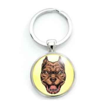 Imagem de Chaveiro Cão Pitbull Raça Canina American Pit Bull Terrier - RECANTOAS
