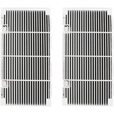 Imagem de Grade de ar condicionado duo-Therm para substituição para o Dometic 3104928.019 com conjunto de almofada de filtro de ar (2 peças)