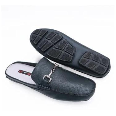 Imagem de Mocassim Mule Drive GTS - Masculino - CONFORTO E ESTILO, Azul marinho,
